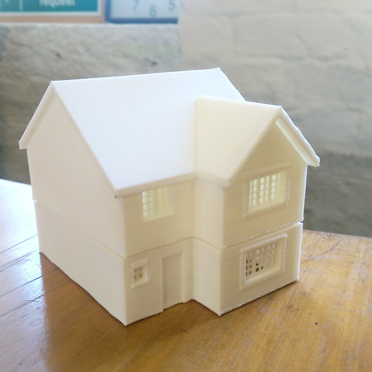 3d printed miniature house